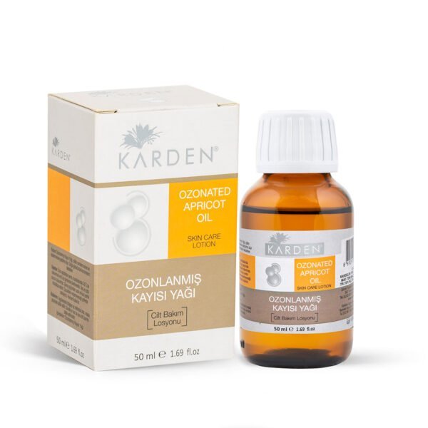 Karden Ozonlanmış Kayısı Yağı 50 ml