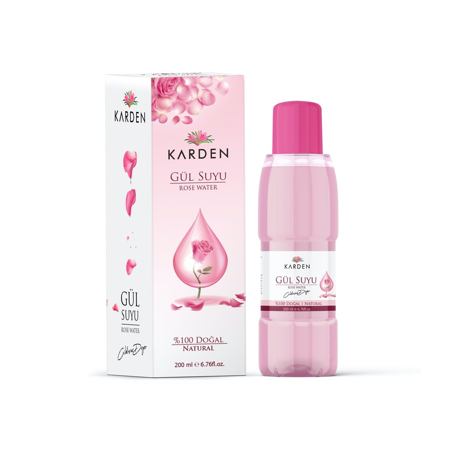 Karden Doğal Gül Suyu 200 ML