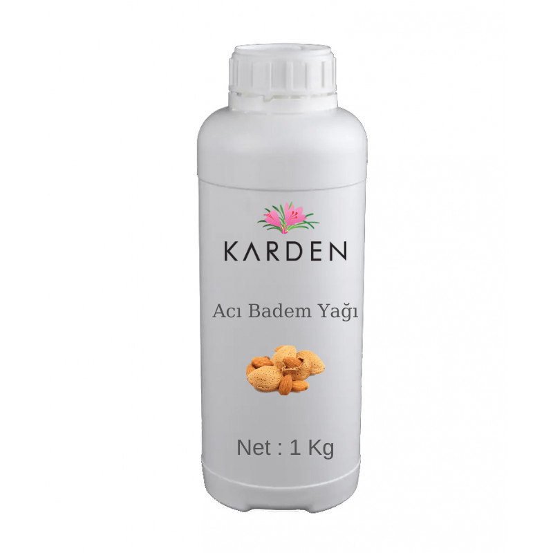 Karden Acı Badem Yağı 1 KG
