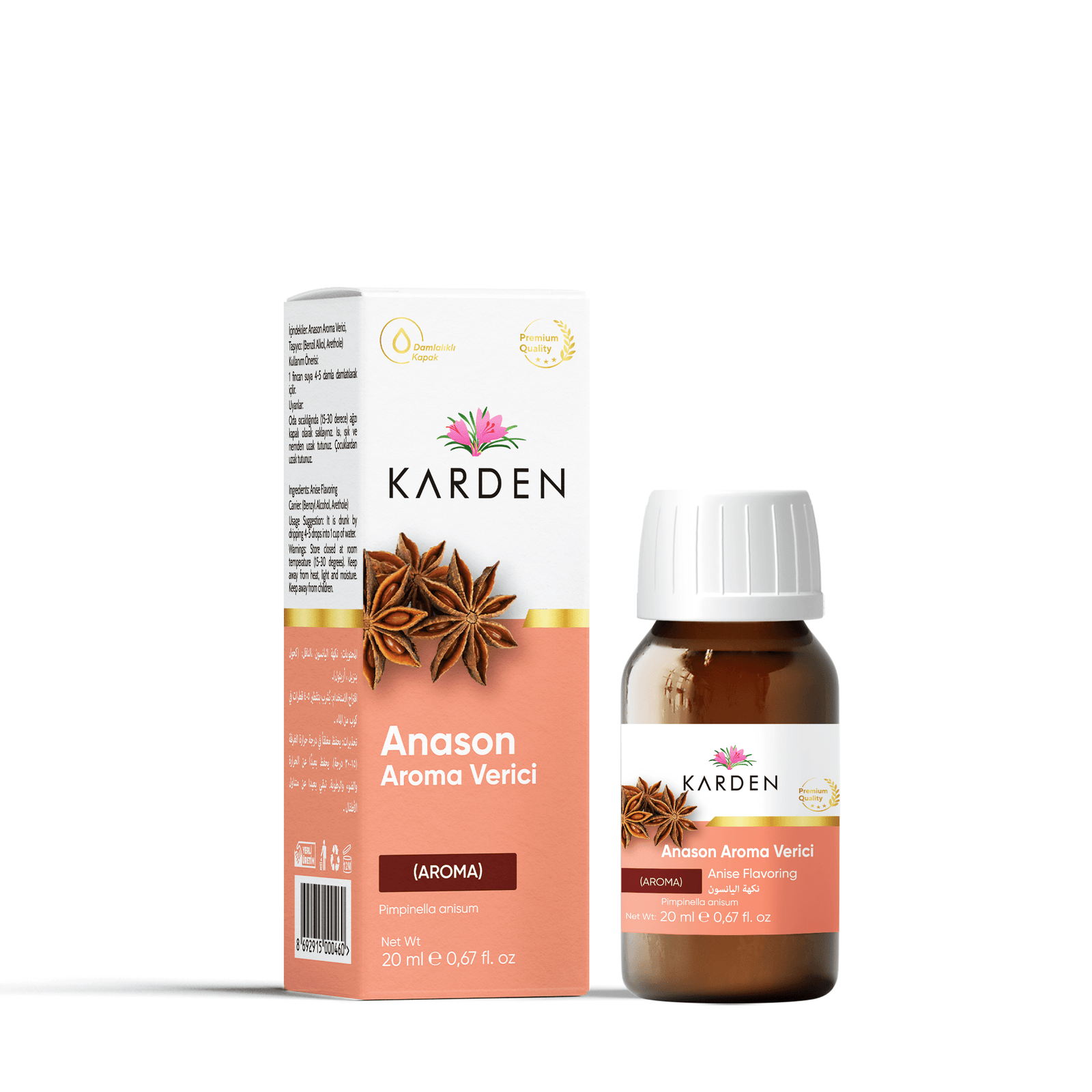 Karden Anason Aroma Verici 20 ML