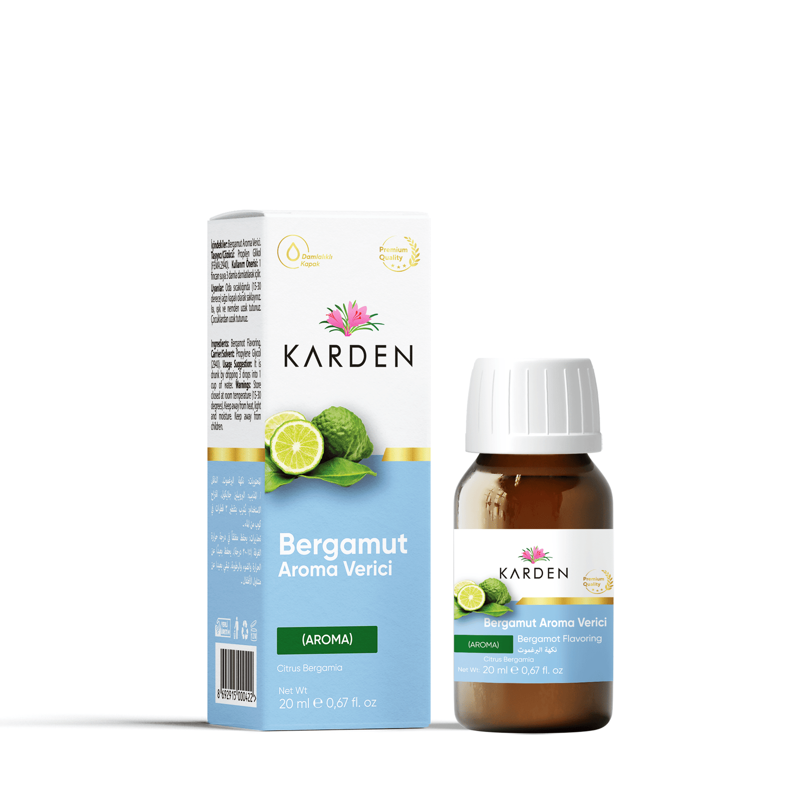 Karden Bergamot Aroma Verici 20 ML