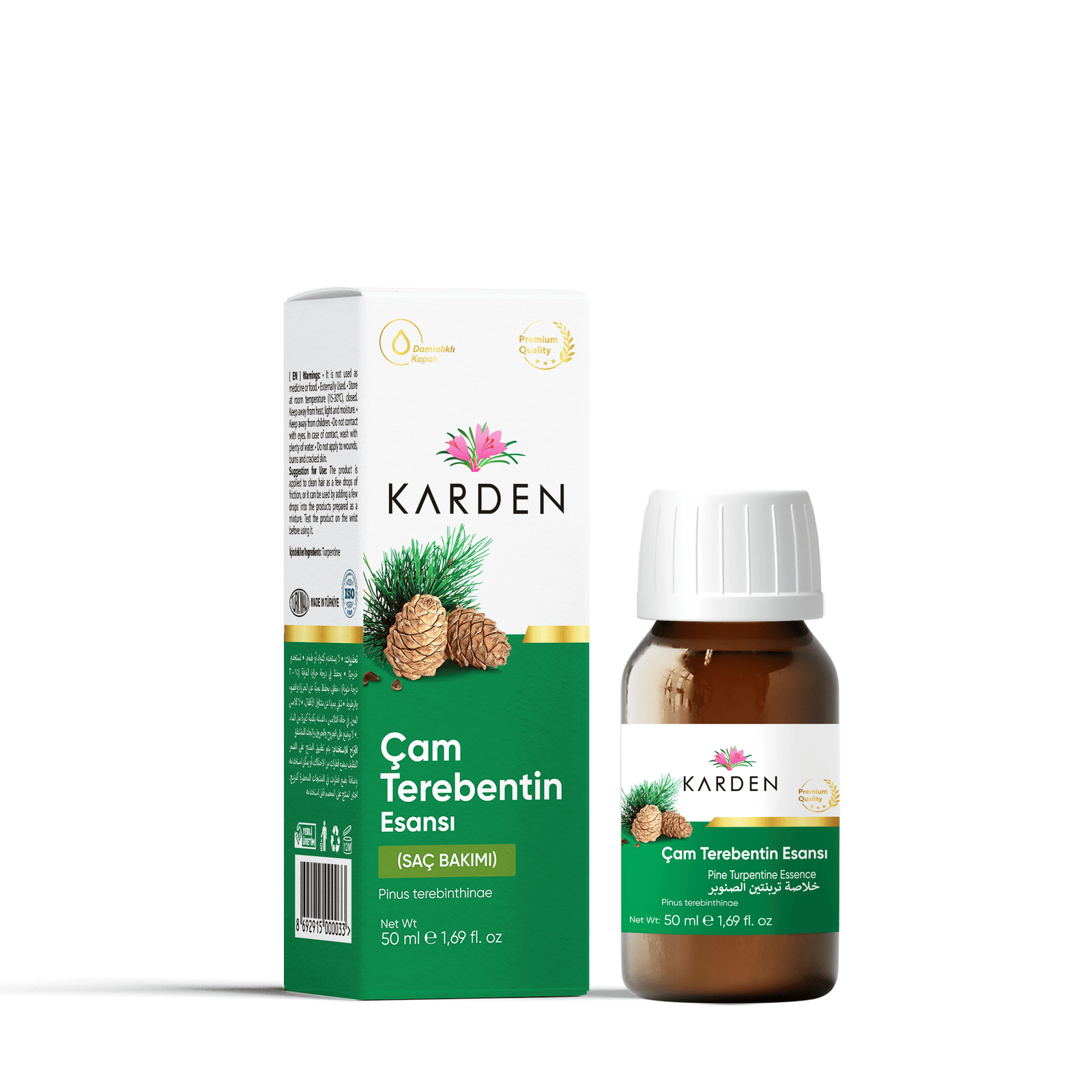 Karden Çam Terebentin Esansı 50 ML