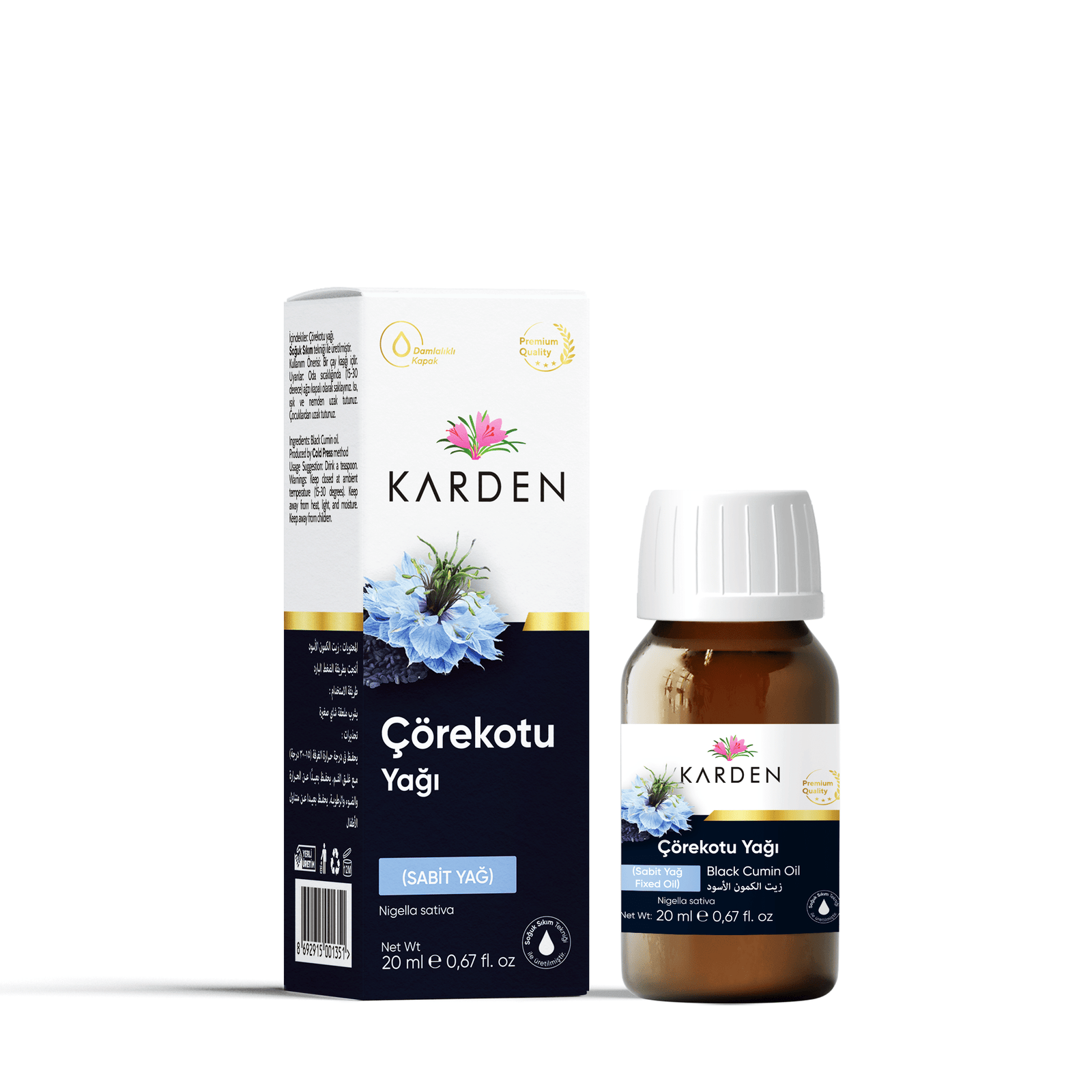 Karden Çörek Otu Yağı 20 ML