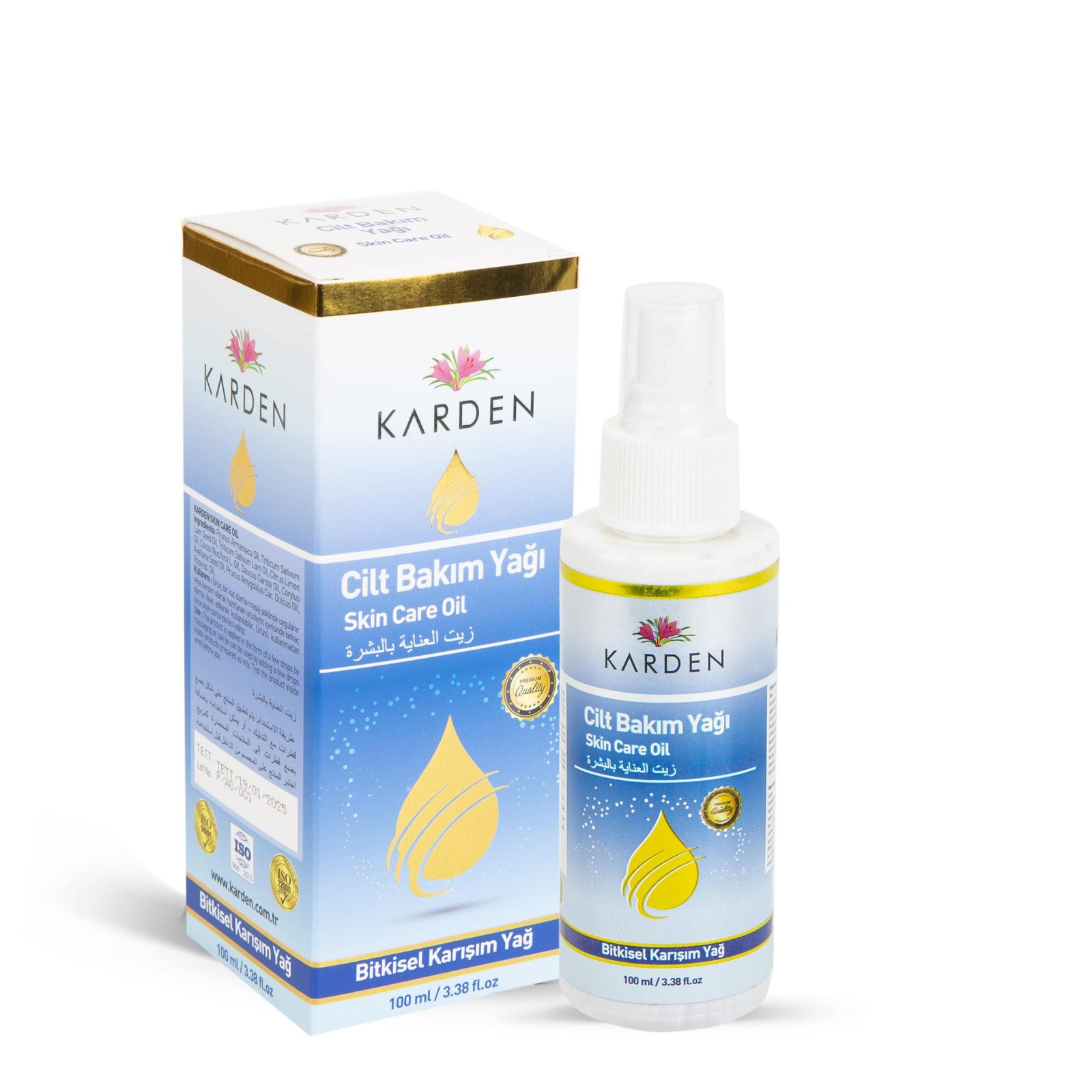 Karden Cilt Bakım Yağı 100 ML