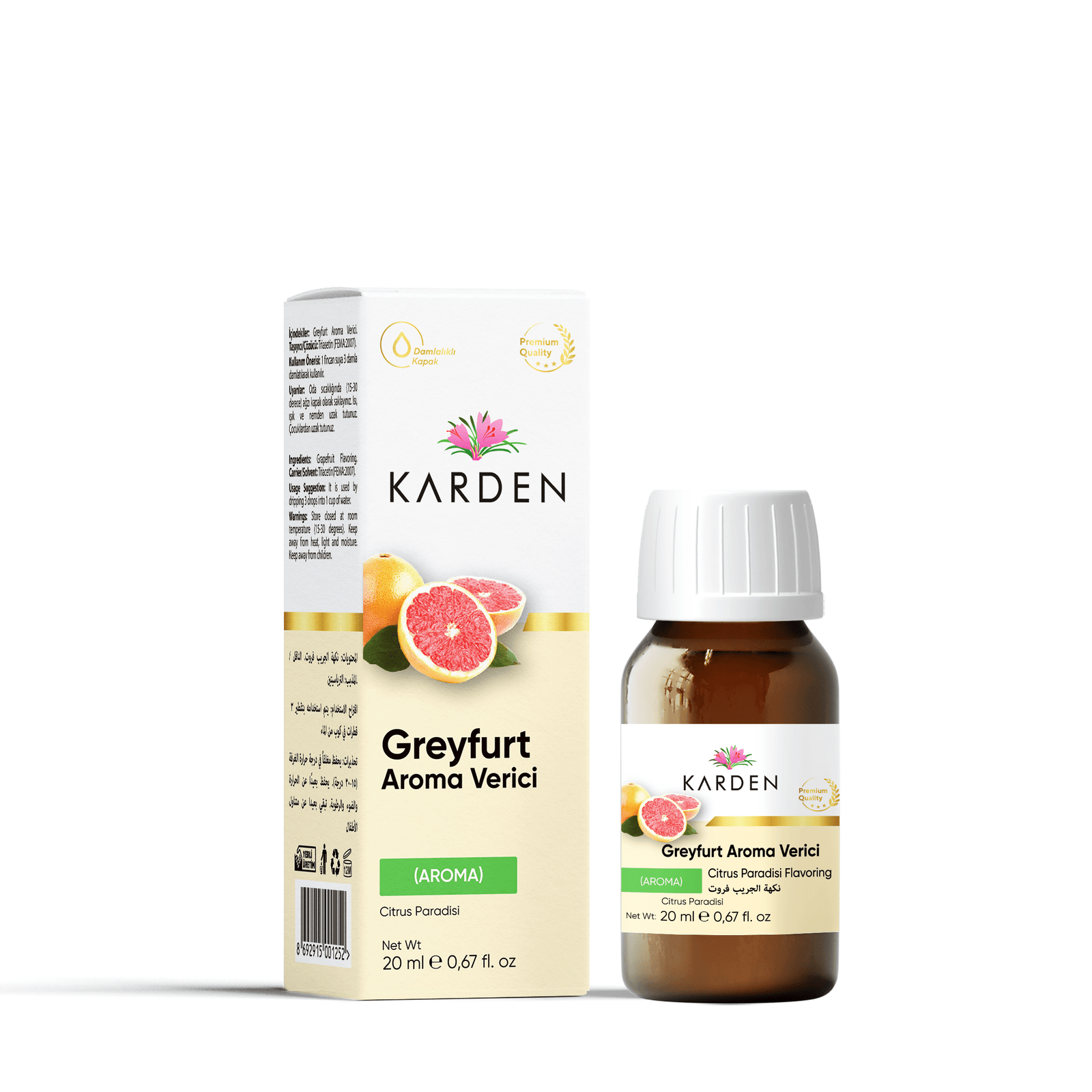 Karden Greyfurt Aroma Verici 20 ML