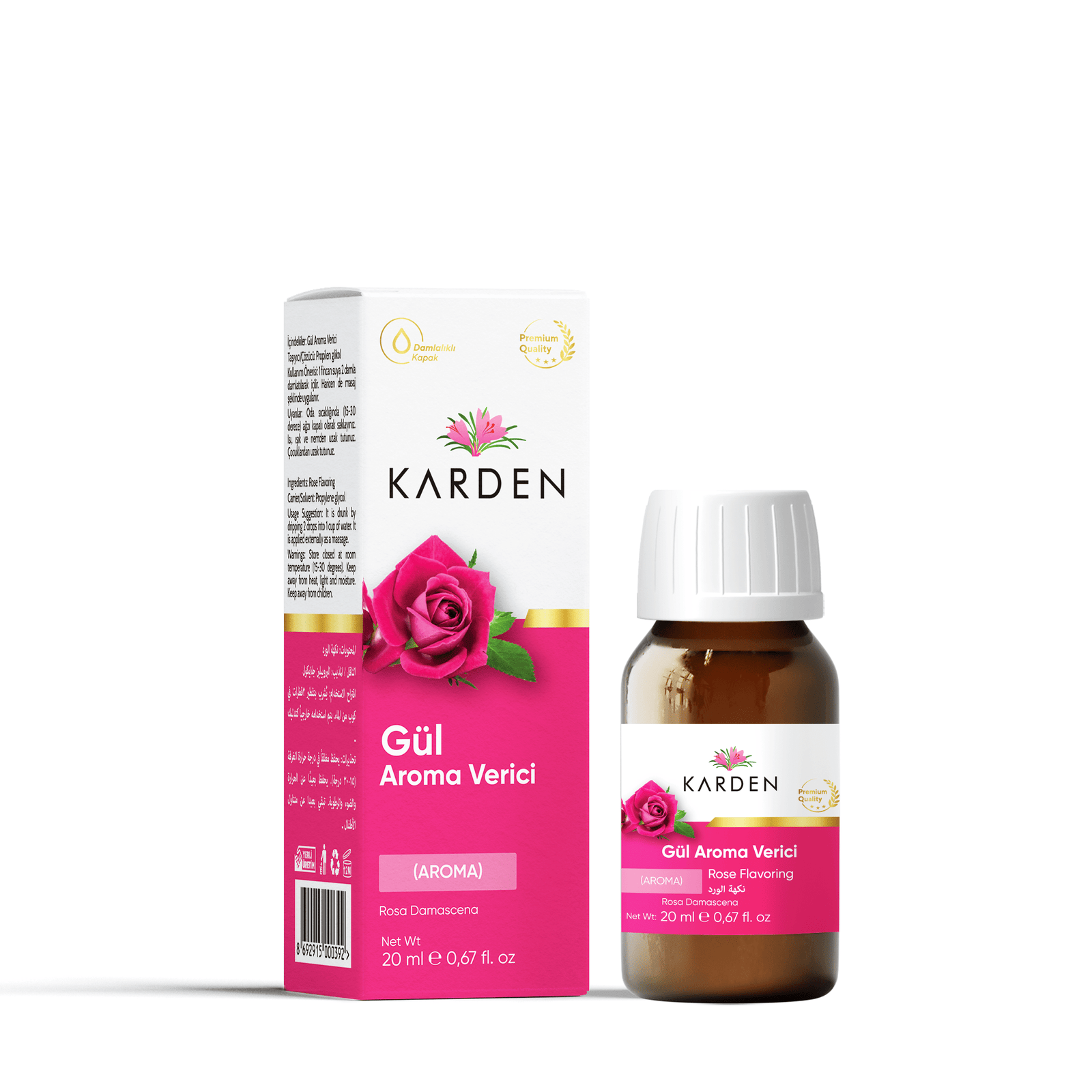 Karden Gül Aroma Verici 20 ML