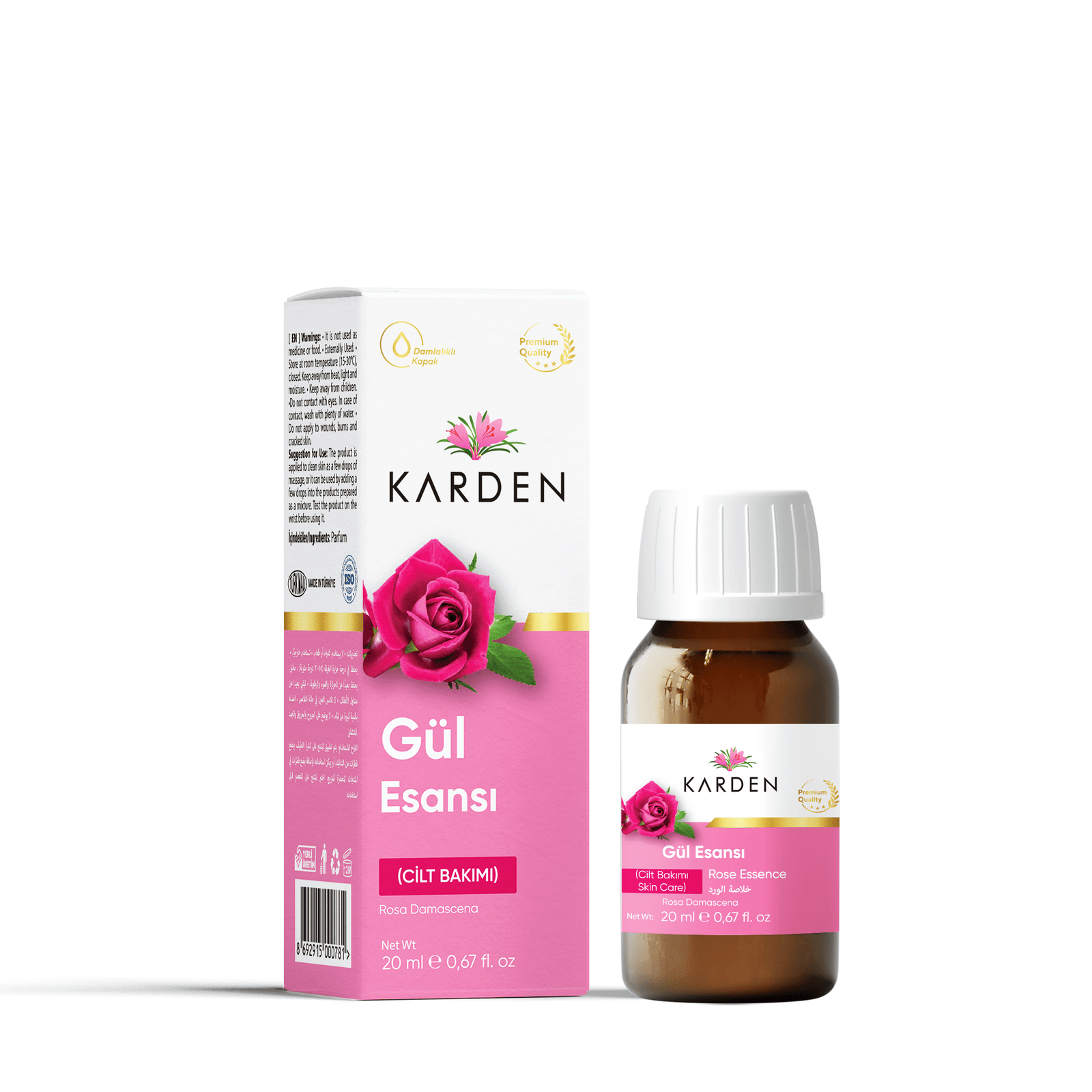 Karden Gül Esansı 20 ML