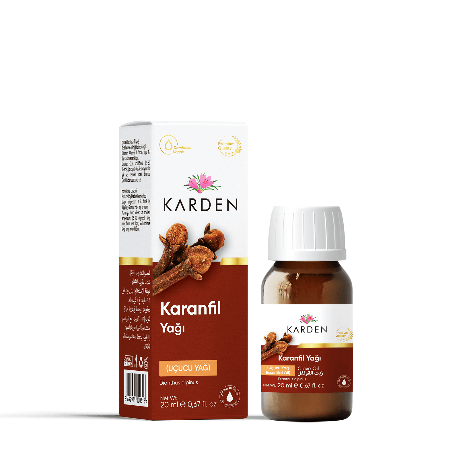 Karden Karanfil (Uçucu) Yağı 20 ML
