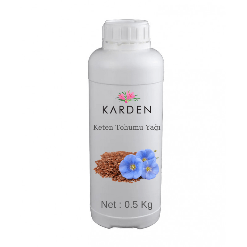 Karden Keten Tohumu Yağı 0.5 KG