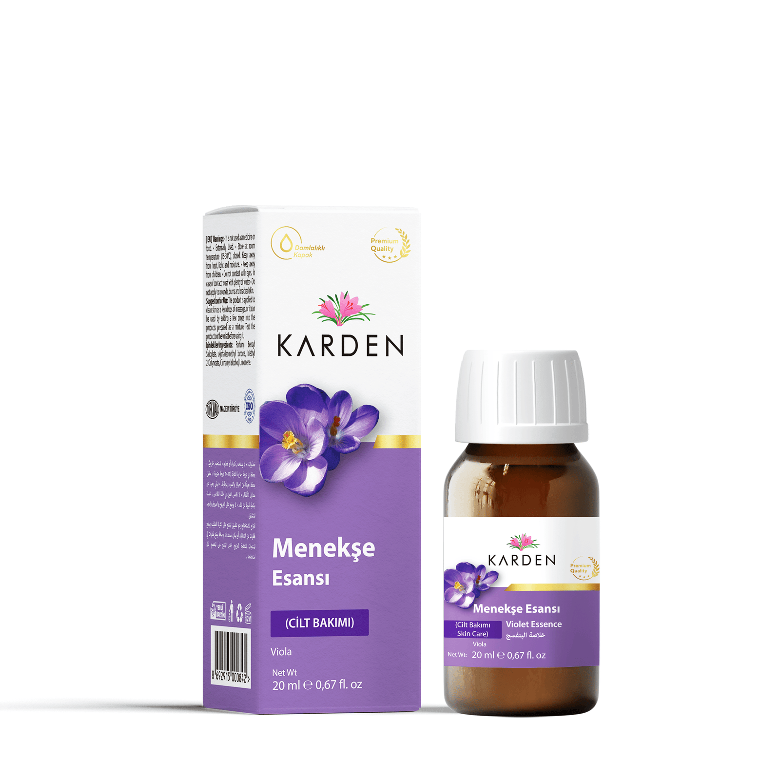 Karden Menekşe Esansı 20 ML