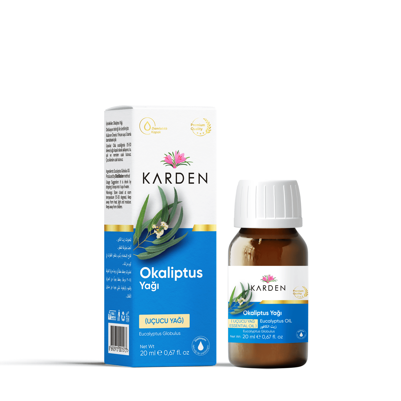 Karden Okaliptus (Uçucu) Yağı 20 ML