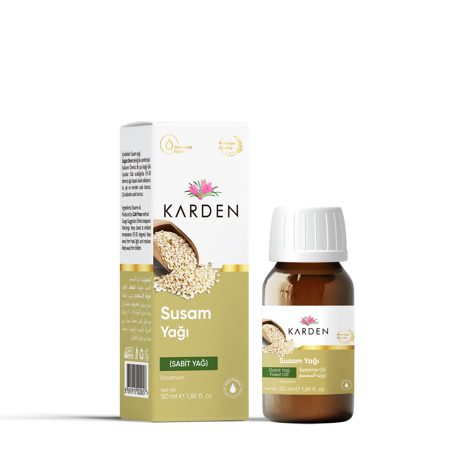 Karden Susam Yağı 50 ML