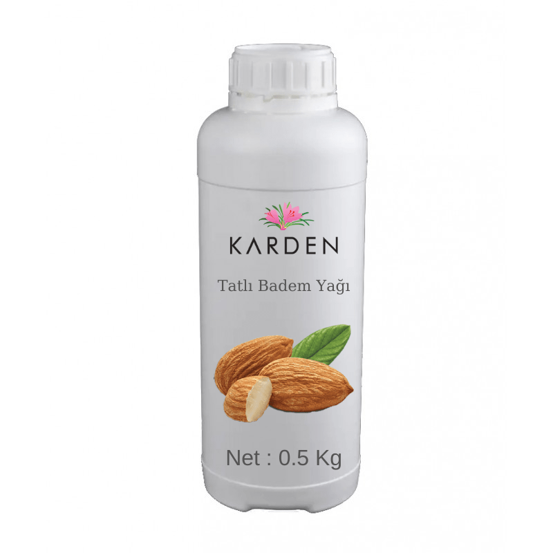 Karden Tatlı Badem Yağı 0.5 KG